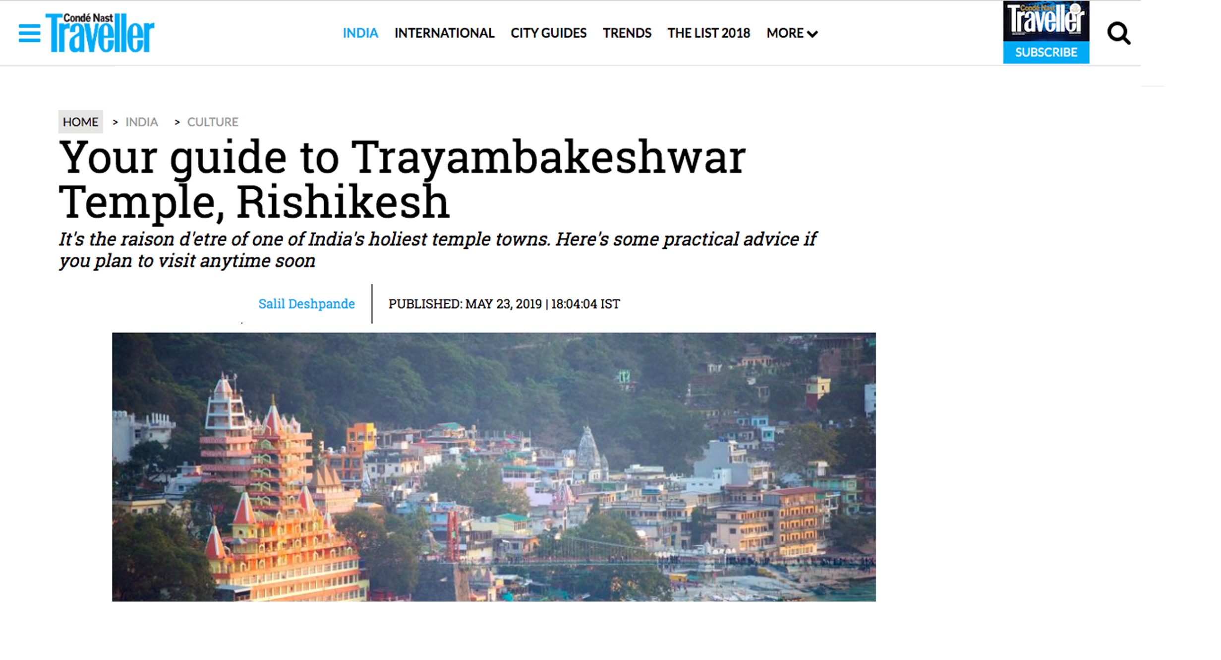 Your guide to Trayambakeshwar Temple, Rishikesh